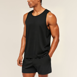 Heavyweight Cotton Ribbed Sports Tank Top