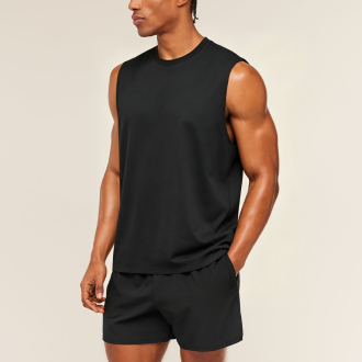 American Print Cotton-feel Quick-Dry Sports Tank Top