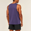 American Print Patchwork Color Block Sports Vest