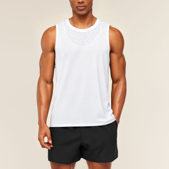 Men's Ice Silk Sleeveless Sports Tank Top
