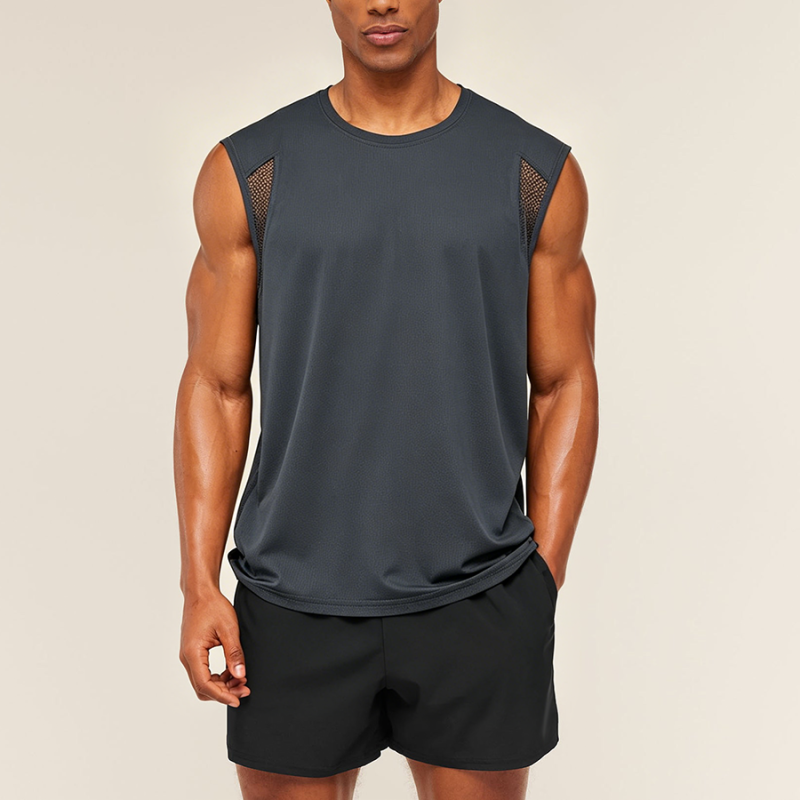 Men's Hollow-Out Design Sports Vest