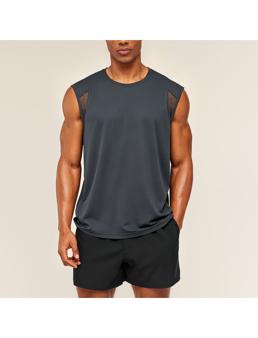 Men's Hollow-Out Design Sports Vest