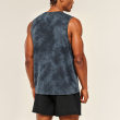 Retro Wax-Dye Sleeveless Sports Vest