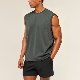 American Deconstructed Spliced Sports Vest