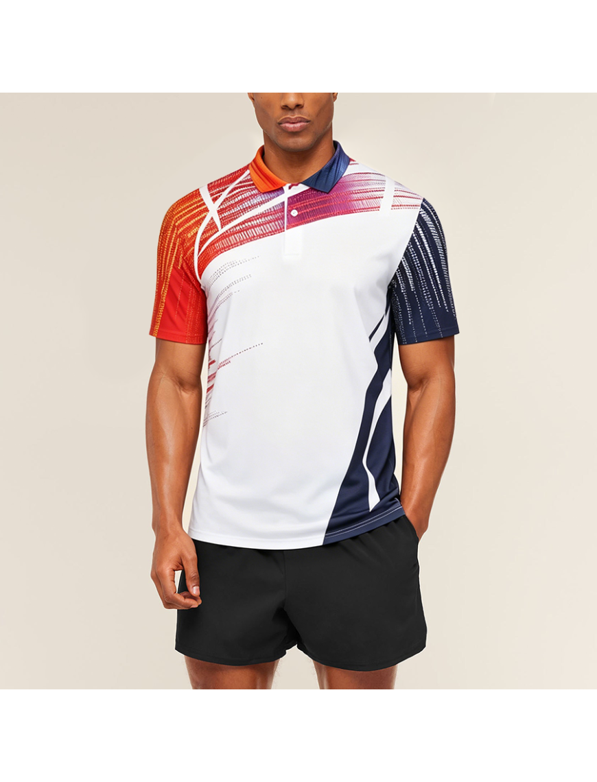 Sublimation Printed Polyester Sports Jersey