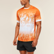 Quick-Drying Printed Athletic Wear / Badminton Shirt