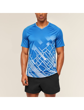 Custom Printed Fitness Sport T-Shirt