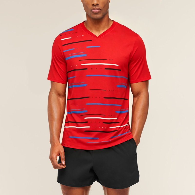 Quick-Drying Breathable Short-Sleeved Sports Shirt