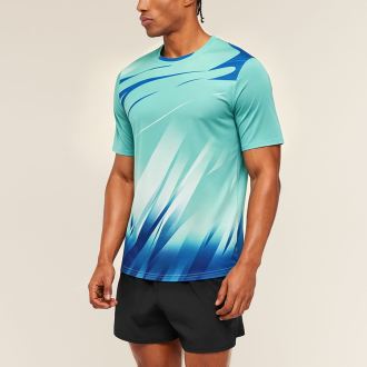 Printed Quick-Dry Anti-Wrinkle Sports T-Shirt
