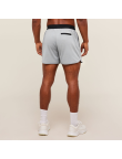 Lightweight Quick-Dry Sport Shorts with Zipper Pocket and Drawstring