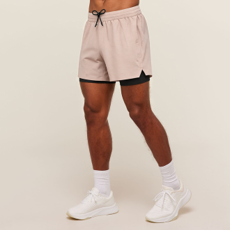 Men's 2-in-1 5-Inch Quick-Dry Running Shorts