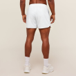 Summer Elastic Waist Back Zip Pocket Running Shorts