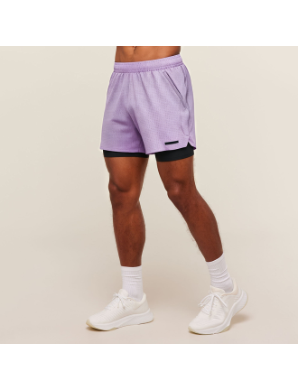 Men's 2-in-1 Running Shorts Quick-Dry Sports Shorts