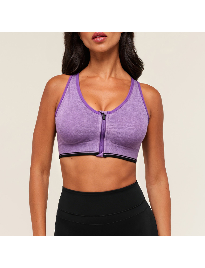 Printed Sports Bra Yoga Fitness Style