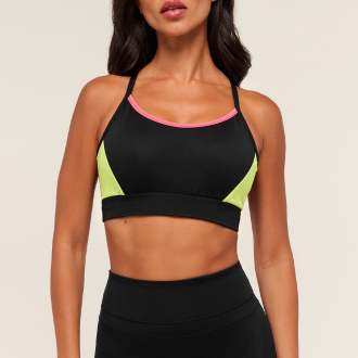 Outdoor Sports Bra Adjustable Strap Design