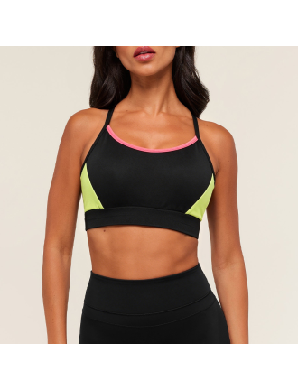 Outdoor Sports Bra Adjustable Strap Design