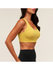 Plus Size Mesh Push-Up Shockproof Sports Bra