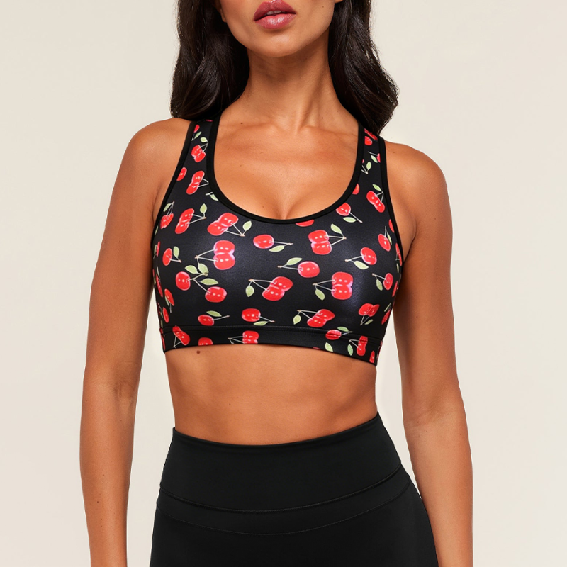 Street Fashion Short Sports Bra