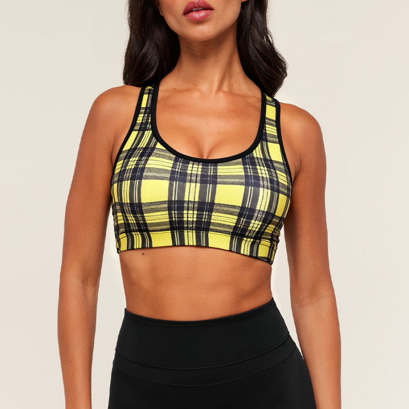 Sexy High-Support Breathable Sports Bra