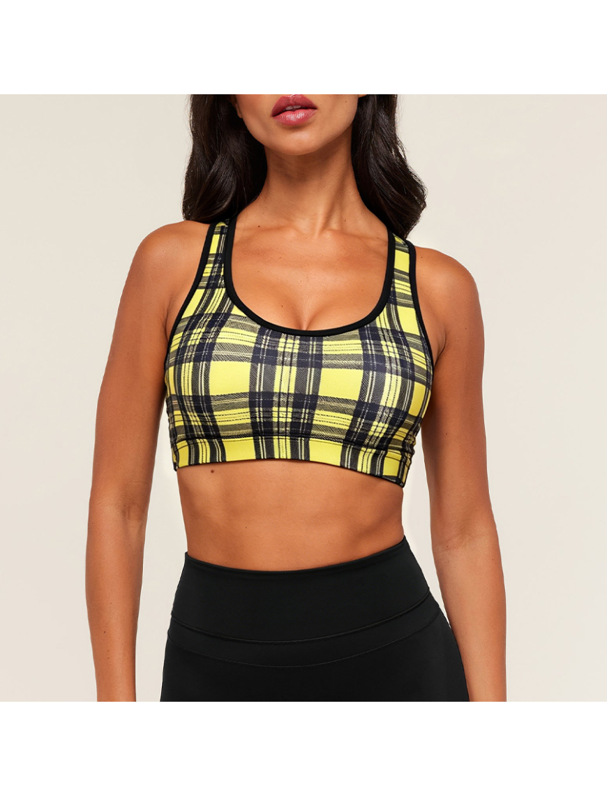 Sexy High-Support Breathable Sports Bra