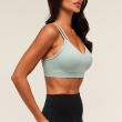 Breathable Cross-Back High-Support Sports Bra