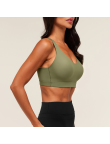 Longline Sports Bra Wire-Free with Padding Moderate Support
