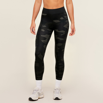 High-Waist Butt-Lifting Patchwork Breathable Sports Leggings