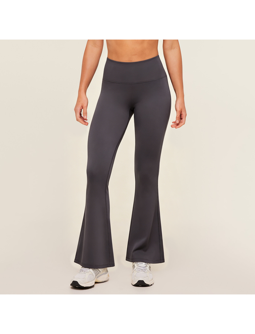Flared High-Waist Naked Feeling Quick-Dry Sports Pants