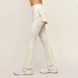 High-Waist False Two-Piece Flared Yoga Sports Pants