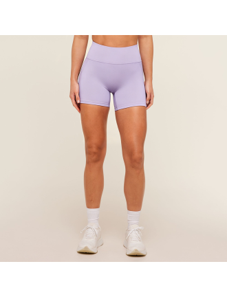 High-Waisted Peach Lifting Sports Shorts