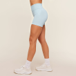 Ribbed Sports Three-Quarter Fitness Shorts