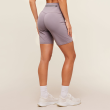 High-Waisted Quick-Dry Knee-Length Workout Shorts