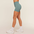 High Elastic Ribbed Seamless Butt Lift Yoga Shorts