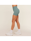 High Elastic Ribbed Seamless Butt Lift Yoga Shorts