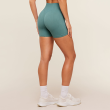 High Elastic Ribbed Seamless Butt Lift Yoga Shorts