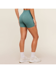 High Elastic Ribbed Seamless Butt Lift Yoga Shorts