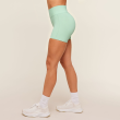 High-Waisted No-VPL Yoga Booty Shorts with Quick-Dry Feature