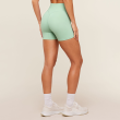 High-Waisted No-VPL Yoga Booty Shorts with Quick-Dry Feature